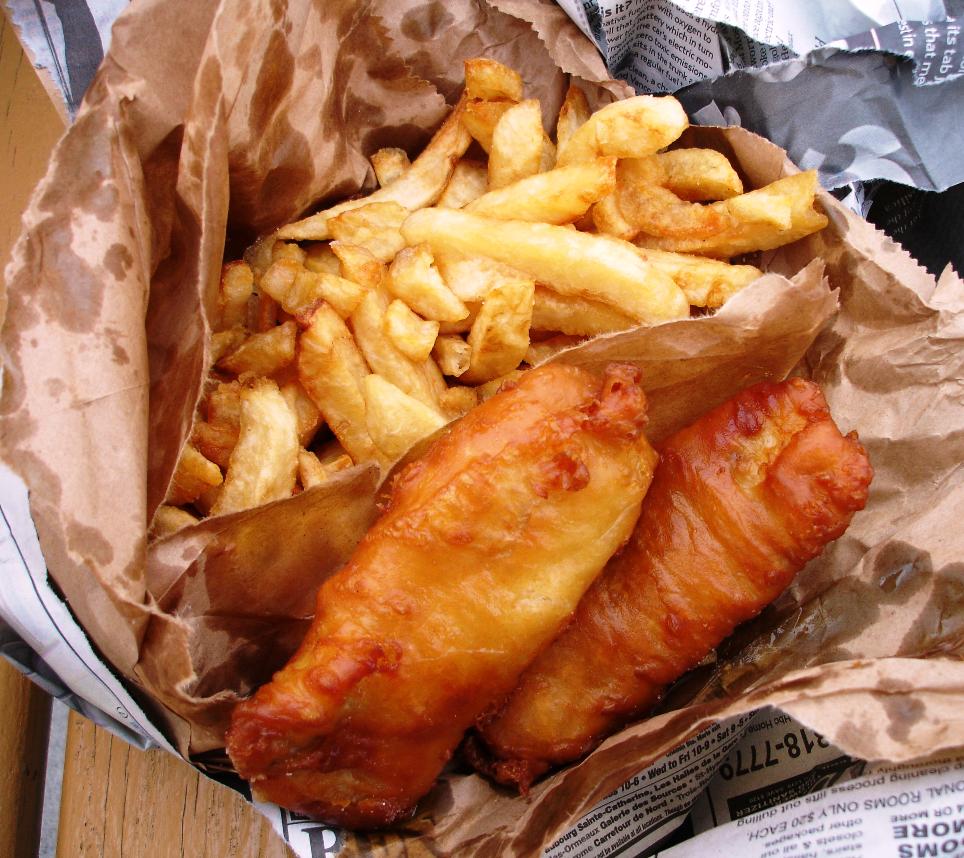 Traditional British Fish And Chips